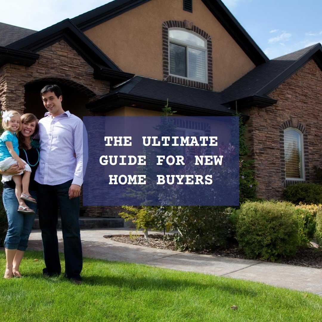 Photo by Capitalist Money on June 16, 2024. May be an image of A smiling family of three stands in front of their new home. The text 'The Ultimate Guide for New Home Buyers' is overlaid on the image. The image may contain text such as 'THE ULTIMATE GUIDE FOR NEW HOME BUYERS'.