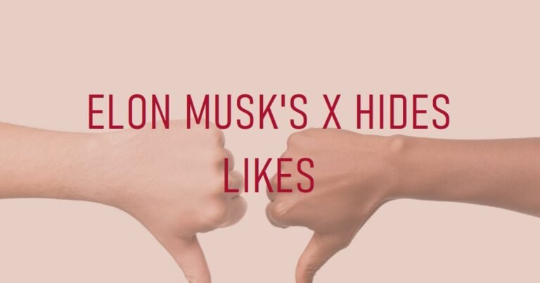 Photo by Capitalist Money on June 12, 2024. May be an image of Two hands showing thumbs down gesture on a pink background. The image may contain text such as 'ELON MUSK'S X HIDES LIKES'.