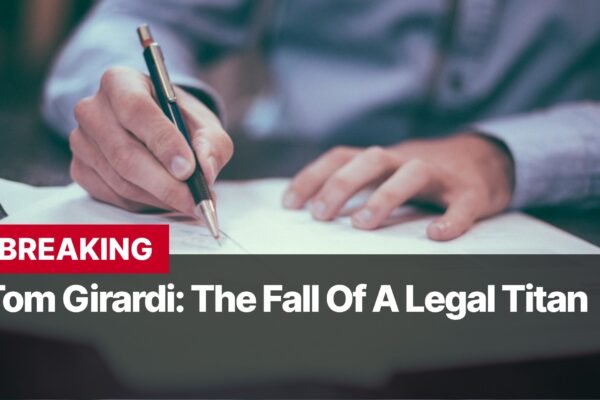 Photo by Capitalist Money on August 28, 2024. May be an image of A hand is signing a document on a table. The hand is holding a pen and is about to sign. The paper is blank and the hand is in focus. The text below the image says "BREAKING Tom Girardi: The Fall Of A Legal Titan". The image may contain text such as 'BREAKING', 'Tom Girardi: The Fall Of A Legal Titan'.