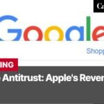 Photo by Capitalist Money on August 06, 2024. May be an image of A screenshot of a Google search bar with the words "Shopping" underneath it. Below it's a breaking news headline that reads "Google Antitrust: Apple's Revenue At Risk? The image may contain text such as 'Capitalist Money', 'Google', 'Shopping', 'BREAKING', 'Google Antitrust: Apple's Revenue At Risk?'.