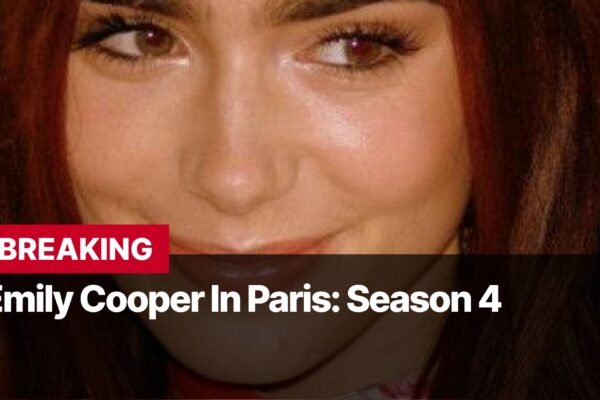 Photo by Capitalist Money on September 14, 2024. May be an image of A close-up shot of Lily Collins, who plays Emily Cooper in the popular Netflix series "Emily in Paris." The image may contain text such as 'BREAKING Emily Cooper In Paris: Season 4'.