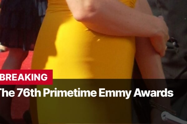 Photo by Capitalist Money on September 16, 2024. May be an image of A person in a yellow dress is walking on a red carpet. They are holding a microphone in their right hand. The image may contain text such as 'BREAKING The 76th Primetime Emmy Awards'.