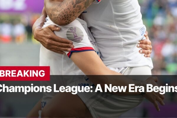 Photo by Capitalist Money on September 18, 2024. May be an image of Two soccer players are celebrating a victory. One is carrying the other on their back, they are both smiling and appear ecstatic. The image is a close-up of the players. The image may contain text such as 'BREAKING Champions League: A New Era Begins'.