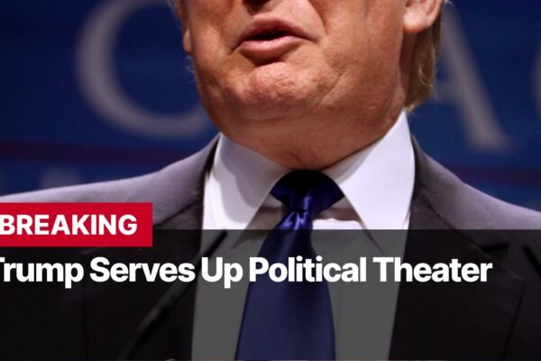 Photo by Capitalist Money on October 21, 2024. May be an image of A close-up shot of a man in a suit and tie, with his mouth open and his eyes closed. He appears to be speaking or singing. The background is blurred. The image may contain text such as 'BREAKING Trump Serves Up Political Theater'.