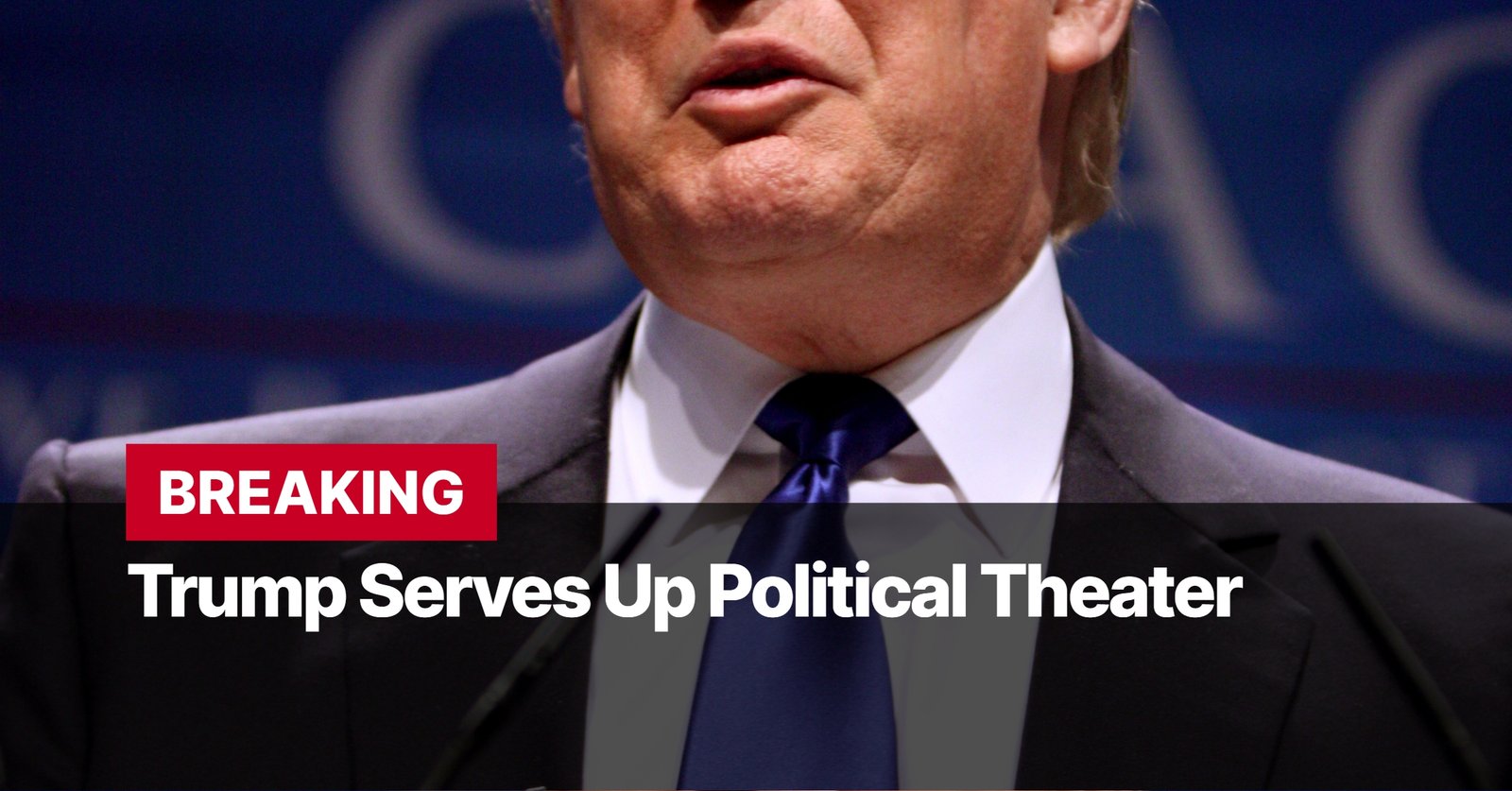 Photo by Capitalist Money on October 21, 2024. May be an image of A close-up shot of a man in a suit and tie, with his mouth open and his eyes closed. He appears to be speaking or singing. The background is blurred. The image may contain text such as 'BREAKING Trump Serves Up Political Theater'.