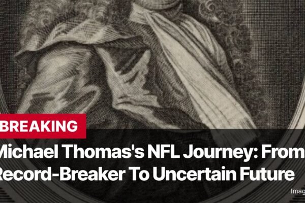 Photo by Capitalist Money on November 04, 2024. May be an image of A vintage-style engraving of a man in a powdered wig. The image is a close-up shot of his shoulders and head, with the man looking off to the side. The image may contain text such as 'BREAKING Michael Thomas's NFL Journey: From Record-Breaker To Uncertain Future Image by Ficaiia'.