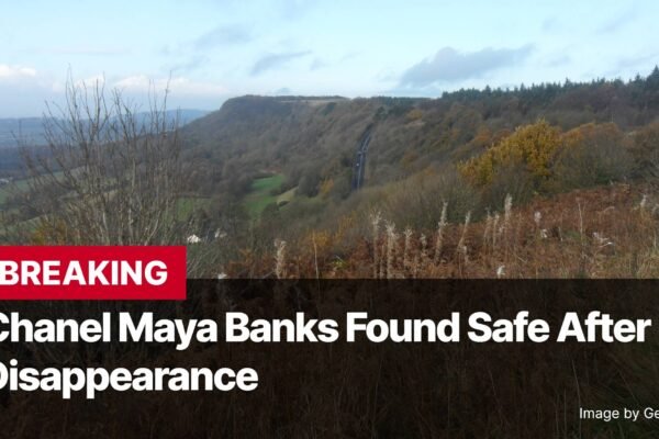 Photo by Capitalist Money on November 13, 2024. May be an image of An image of a hill, covered in trees, with a road winding up the hill. The text 'BREAKING Chanel Maya Banks Found Safe After Disappearance' is superimposed over the image. The image may contain text such as 'B', 'R', 'E', 'A', 'K', 'I', 'N', 'G', ' ', 'C', 'h', 'a', 'n', 'e', 'l', ' ', 'M', 'a', 'y', 'a', ' ', 'B', 'a', 'n', 'k', 's', ' ', 'F', 'o', 'u', 'n', 'd', ' ', 'S', 'a', 'f', 'e', ' ', 'A', 'f', 't', 'e', 'r', ' ', 'D', 'i', 's', 'a', 'p', 'p', 'e', 'a', 'r', 'a', 'n', 'c', 'e', ' ', 'I', 'm', 'a', 'g', 'e', ' ', 'b', 'y', ' ', 'G', 'e', 'o', 'g', 'r', 'a', 'p', 'h', 'B', 'o', 't'.